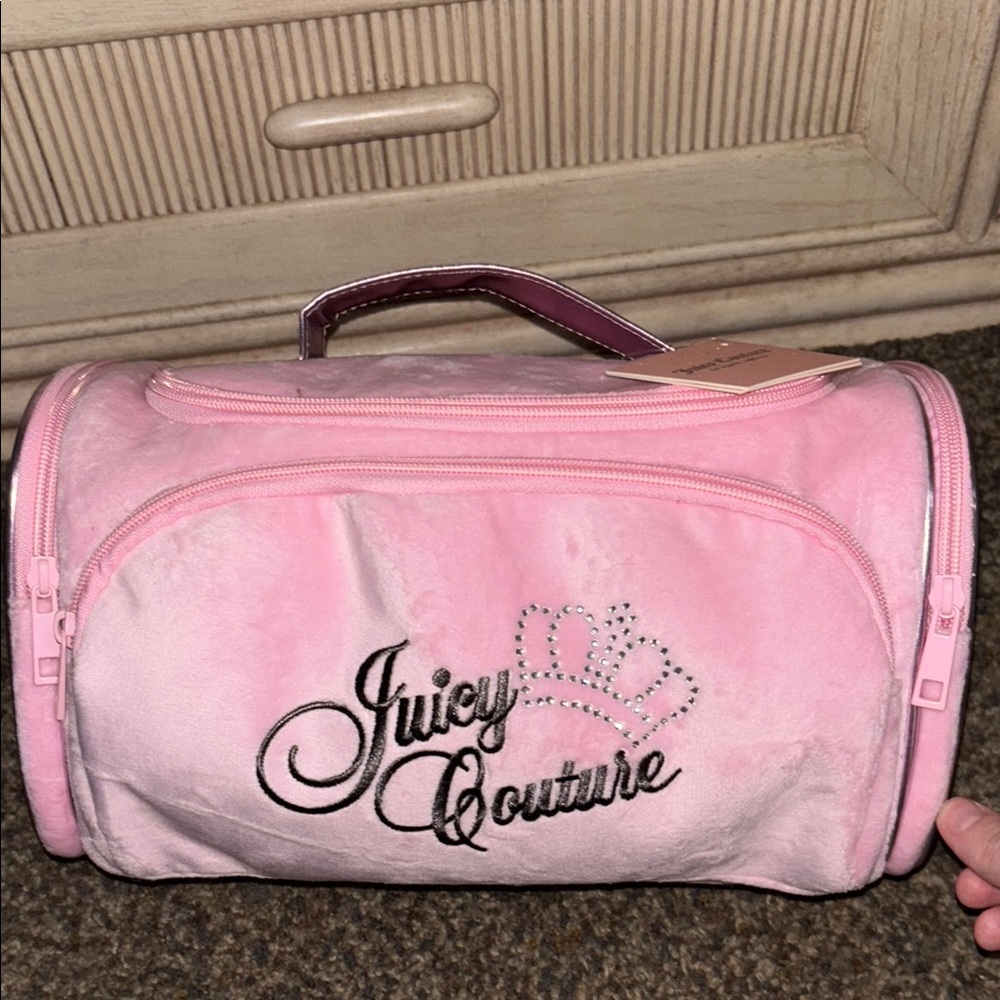 Juicy Couture Pink Cosmetic Bag